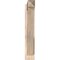 Ekena Millwork Traditional Arts & Crafts Smooth Outlooker, Douglas Fir, 5 1/2"W x 32"D x 32"H OUT06X32X32TRA03SDF - alternate 3